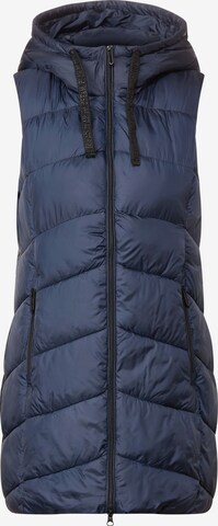 CECIL Vest in Blue: front