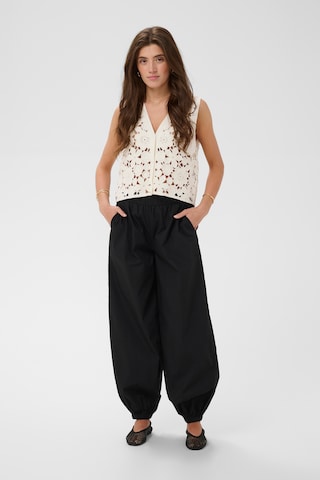 Cream - Loosefit Calças 'Balua' em preto
