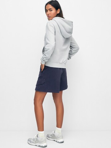 Pull&Bear Sweat jacket in Grey