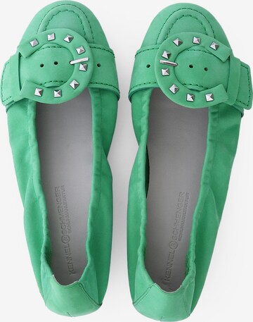 Ballerines 'MALU' Kennel & Schmenger en vert