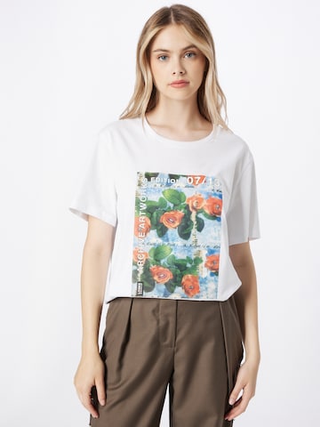 LOOKS by Wolfgang Joop T-shirt i vit: framsida