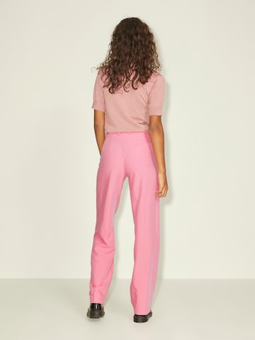 JJXX Loose fit Trousers with creases 'Mary' in Pink