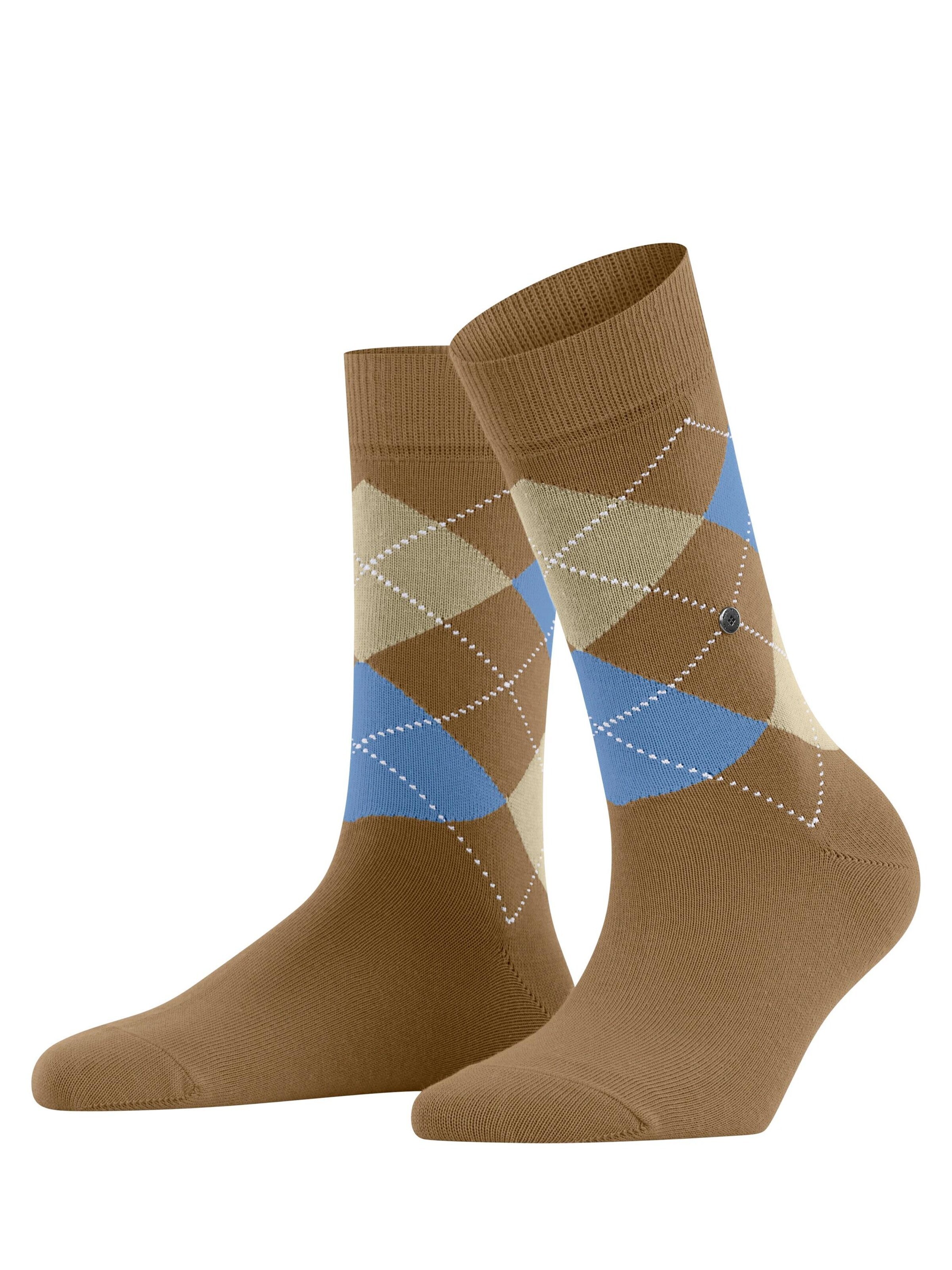 BURLINGTON Socks 'Queen' in Brown: front