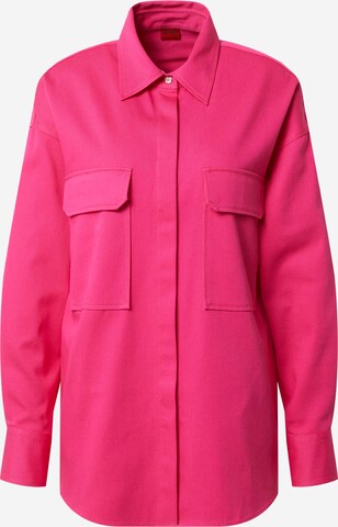 Camicia da donna 'Evily' di HUGO in rosa: frontale