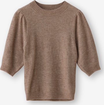 NORR Sweater 'Nordby' in Brown: front