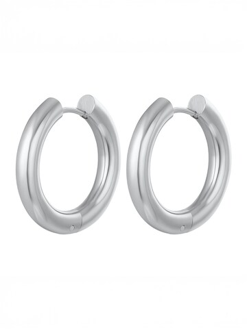 lePelou Earrings 'VELIA' in Silver: front