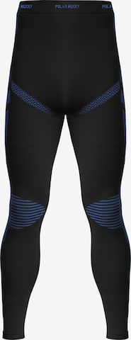 Pantaloncini intimi sportivi di normani in nero: frontale