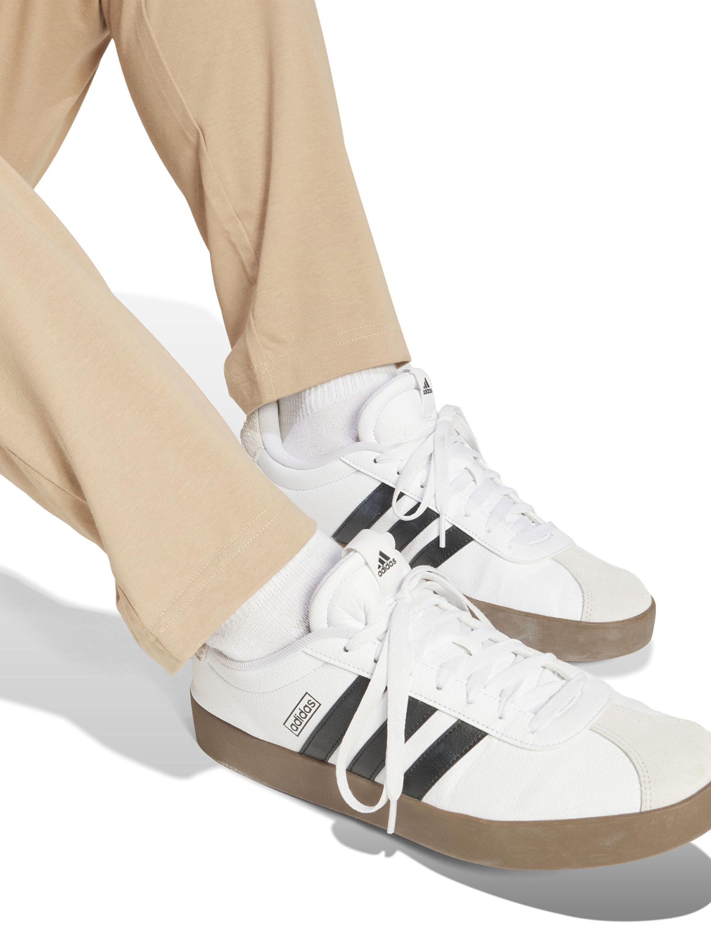 ADIDAS SPORTSWEAR Normální Sportovní kalhoty – béžová