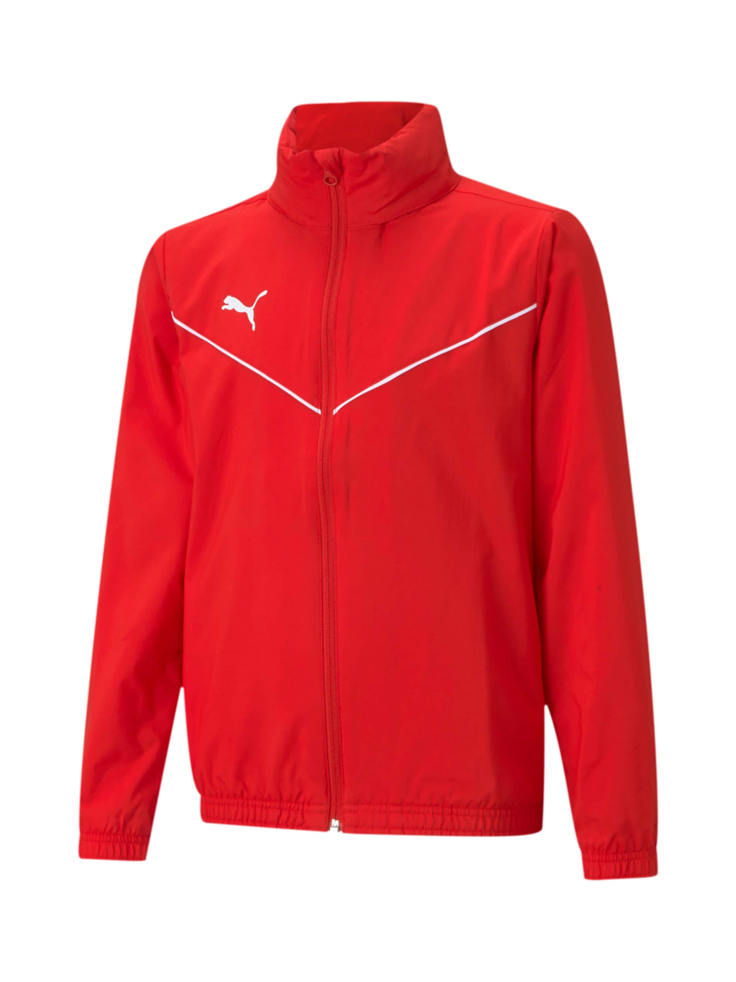 Veste de sport 'TeamRise' PUMA en rouge : devant