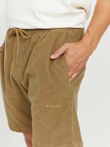mazine Regular Pants ' Gales ' in Beige