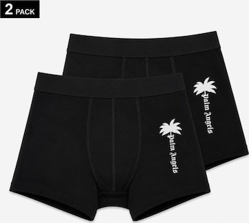 Boxer di Palm Angels in nero: frontale