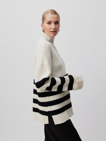 LeGer by Lena Gercke Pullover 'Luisa' i hvid