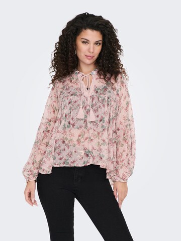 ONLY - Blusa 'Aida Elisa' em rosa: frente