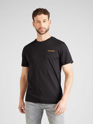 TIMBERLAND Shirt in Zwart: voorkant