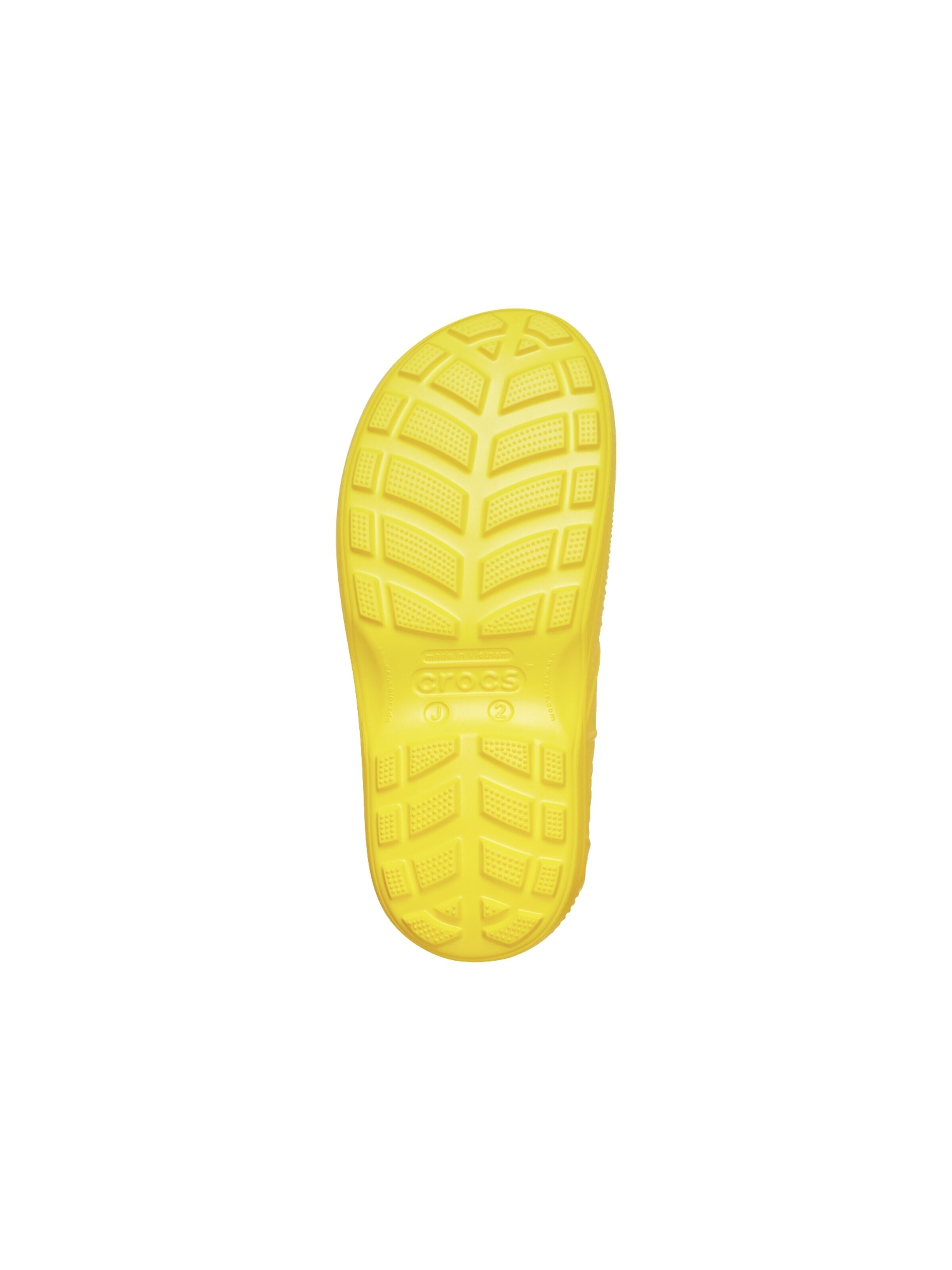 Stivale di Crocs in giallo