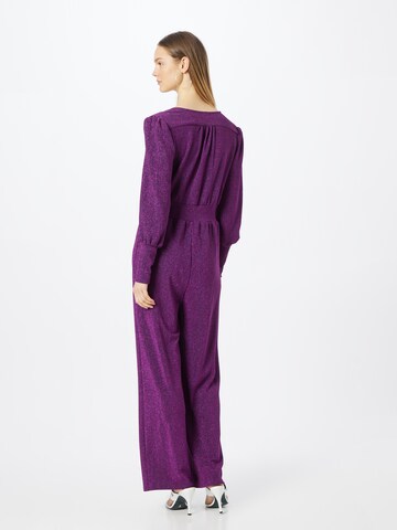 ICHI - Jumpsuit 'NELLY' en lila