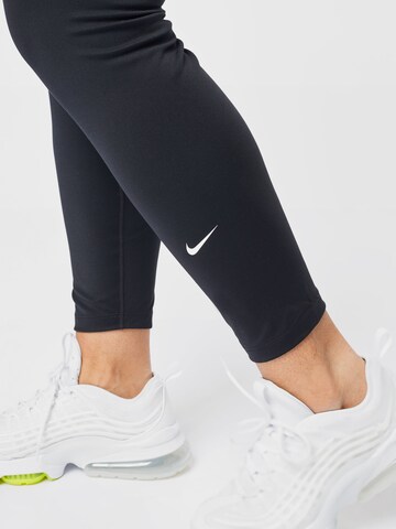 NIKE Skinny Sportsbukser i sort