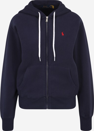 Polo Ralph Lauren Sweatvest in de kleur Marine / Rood, Productweergave