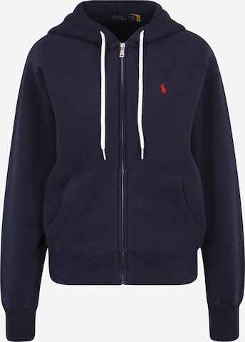 Polo Ralph Lauren Sweat jacket in Blue: front