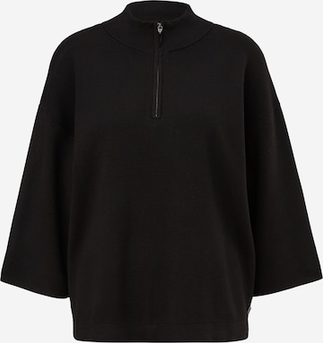 Pull-over COMMA en noir : devant