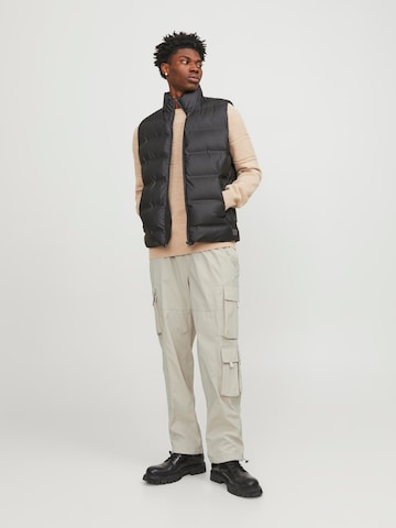 Regular Pantalon cargo 'Karl' JACK & JONES en gris