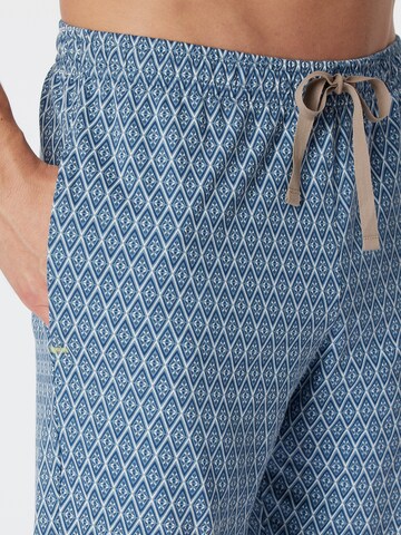 Regular Pantalon ' Mix & Relax ' SCHIESSER en bleu