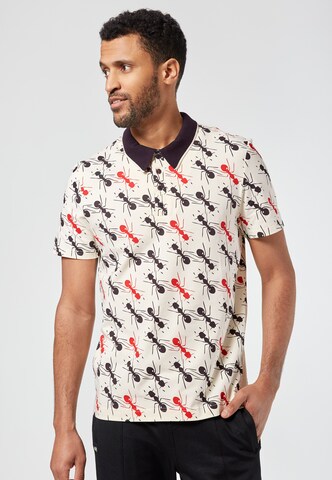 4funkyflavours Shirt 'I Got Ants In My Pants (And I Want To Dance)' in Wit: voorkant