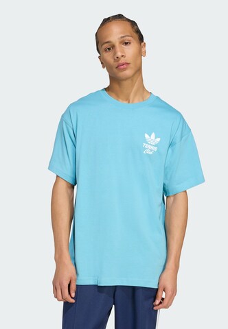 T-Shirt 'Tennis Club' ADIDAS ORIGINALS en bleu : devant