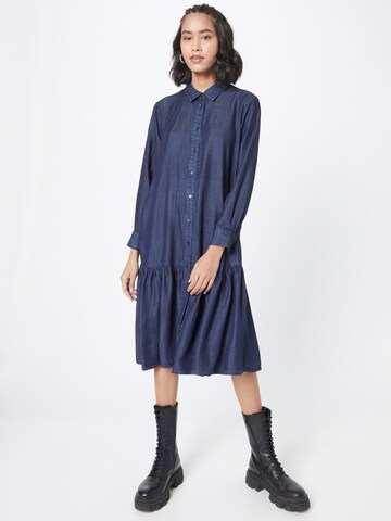 Robe-chemise 'MANecole' Masai en bleu : devant