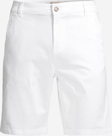 Pantalon chino 'CLASSIC' AÉROPOSTALE en blanc : devant