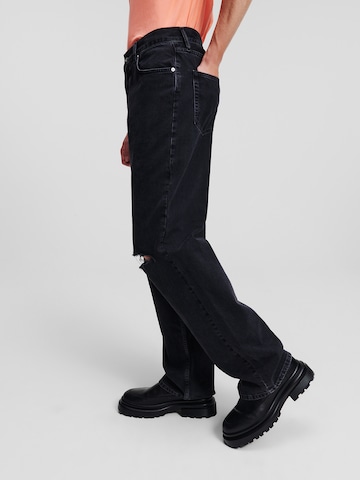 KARL LAGERFELD JEANS Loosefit Jeans i svart