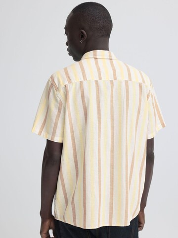 BLEND Comfort fit Overhemd ' BHAban ' in Geel