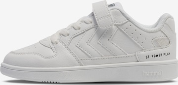 Hummel Sneakers in Wit: voorkant