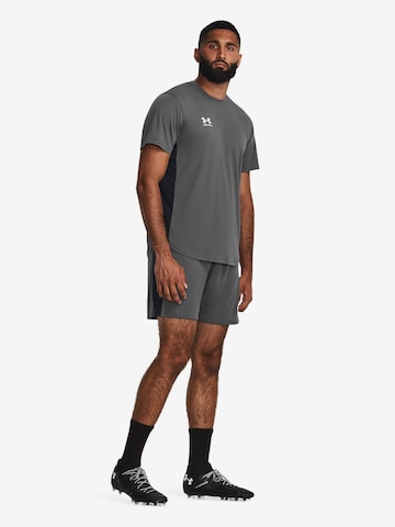 UNDER ARMOUR Обычный Спортивные штаны 'Challenger' в Серый
