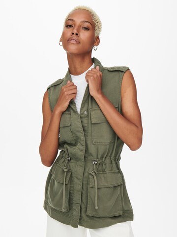 Gilet 'Kenya' di ONLY in verde