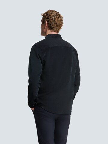 No Excess Regular fit Button Up Shirt in Blue