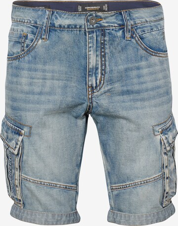 KOROSHI Regular Jeans in Blauw: voorkant
