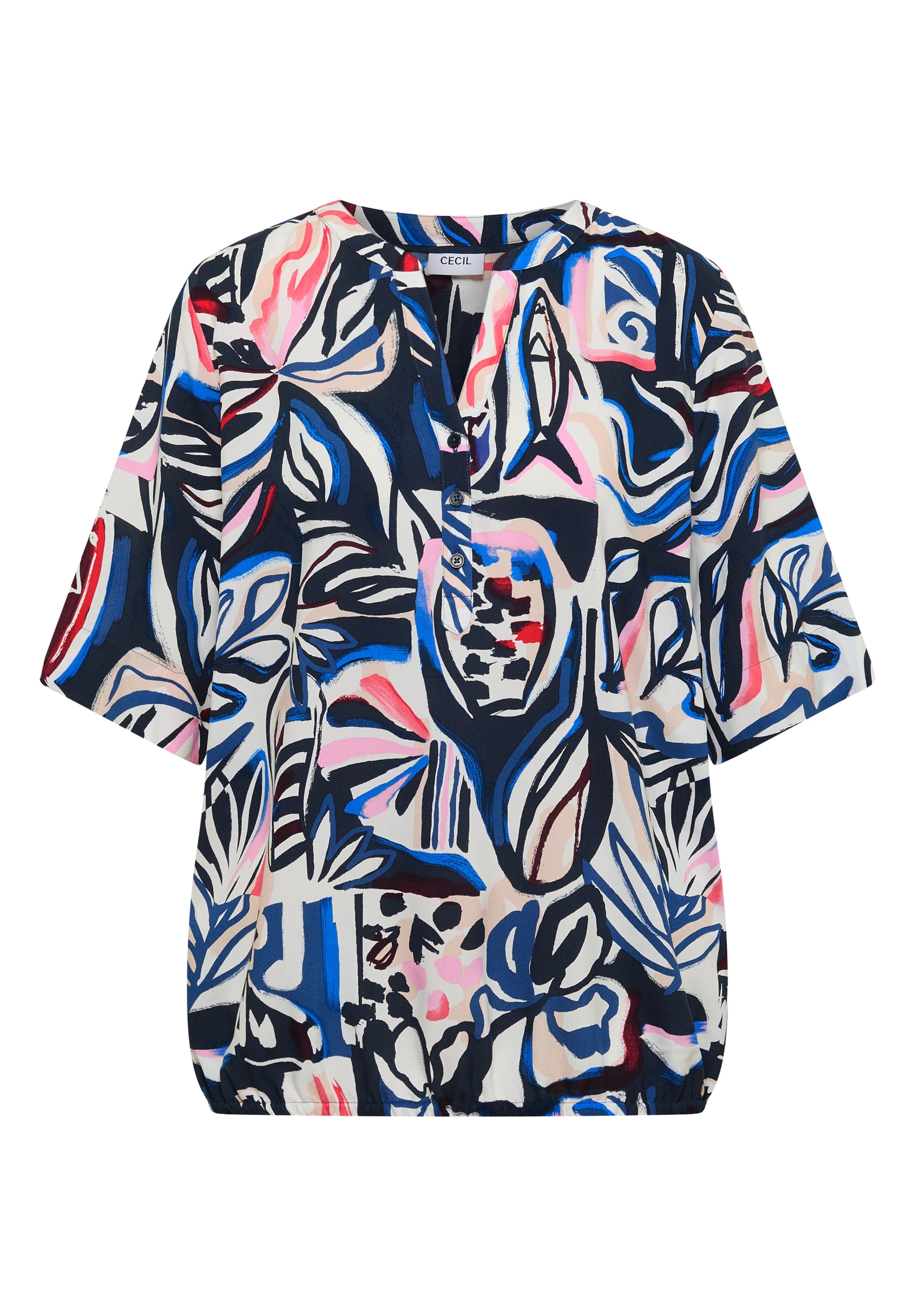 CECIL Blouse in Blue: front