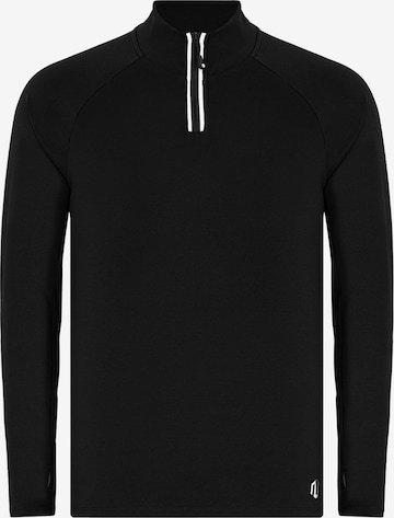 MOROTAI Funktionsshirt 'TRAINING DRY' in Schwarz: Vorderseite