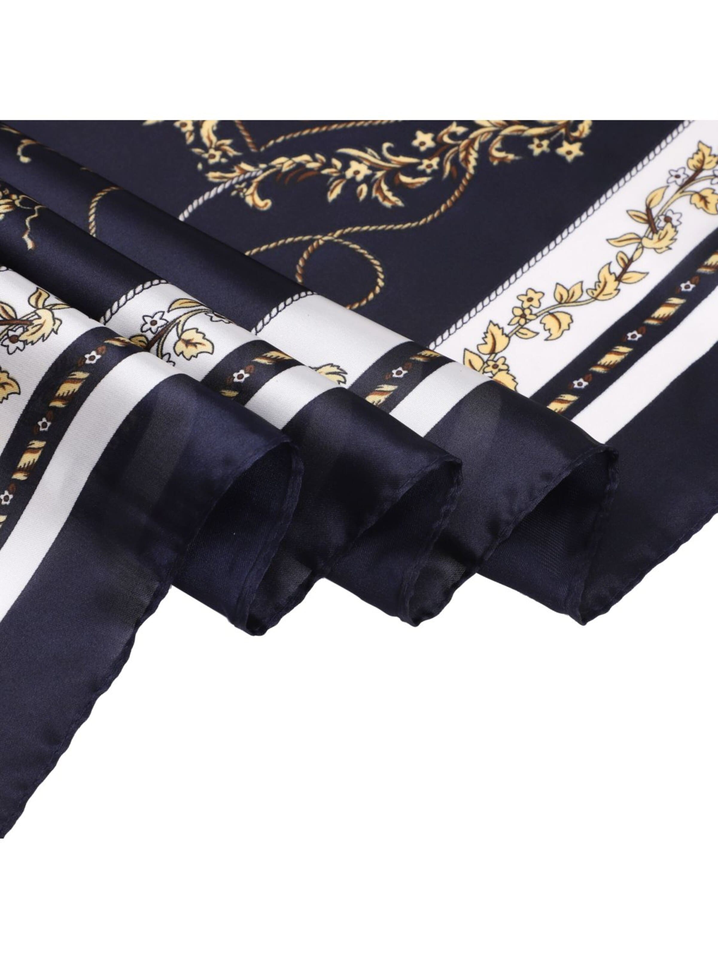 Sciarpa 'Carré de Soie LADIES' di 19V69 ITALIA in blu