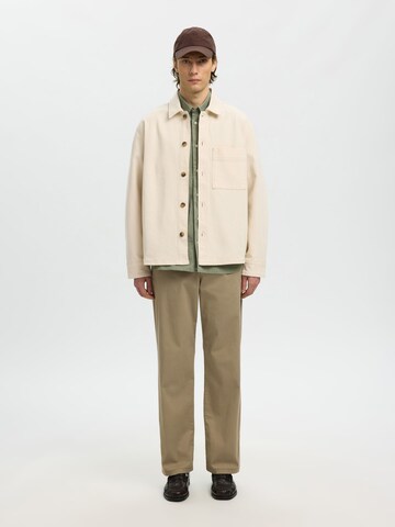 Comfort fit Camicia di SELECTED in beige