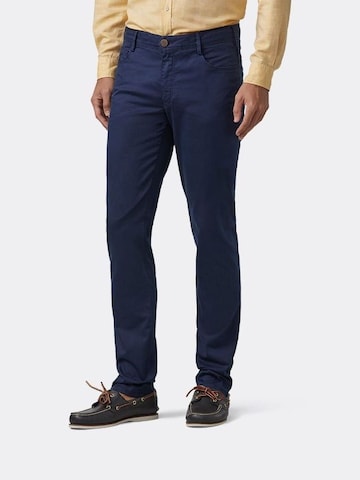 MMXGERMANY Chino Pants 'Phoenix' in Blue: front