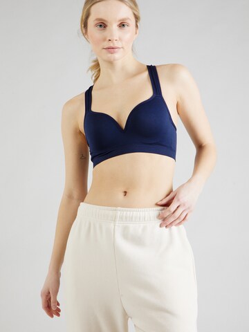 ONLY PLAY Bralette Sports bra 'Martine' in Blue: front