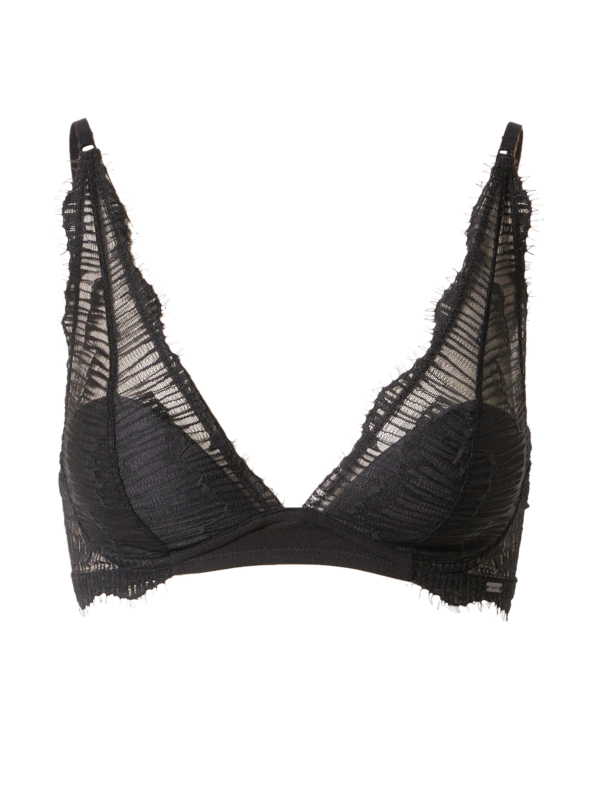 Calvin Klein Underwear Trojuholníky Podprsenka - Čierna: predná strana