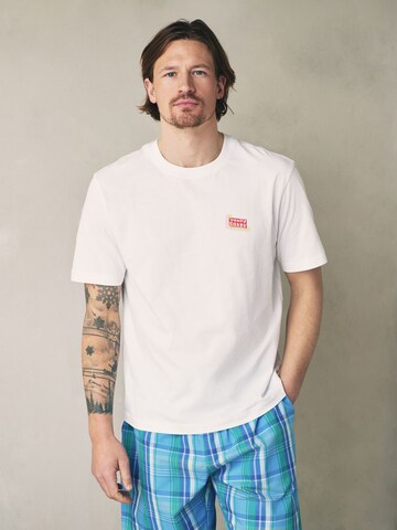 Next Pyjamas kort i blå: forside