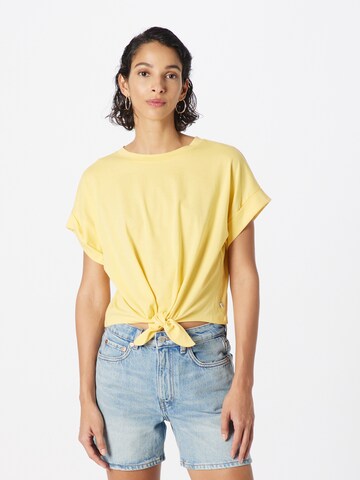 QS - Camiseta en amarillo: frente