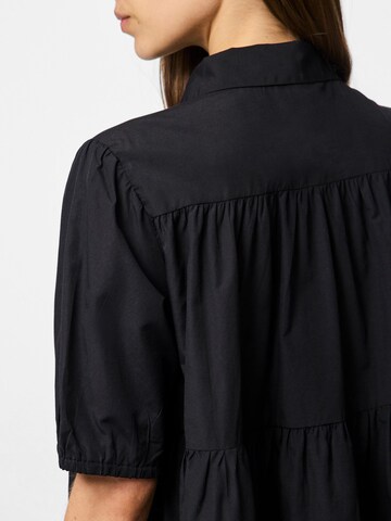 PIECES Shirt dress in Black