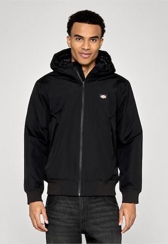 DICKIES Přechodná bunda 'New Sarpy' – černá: přední strana