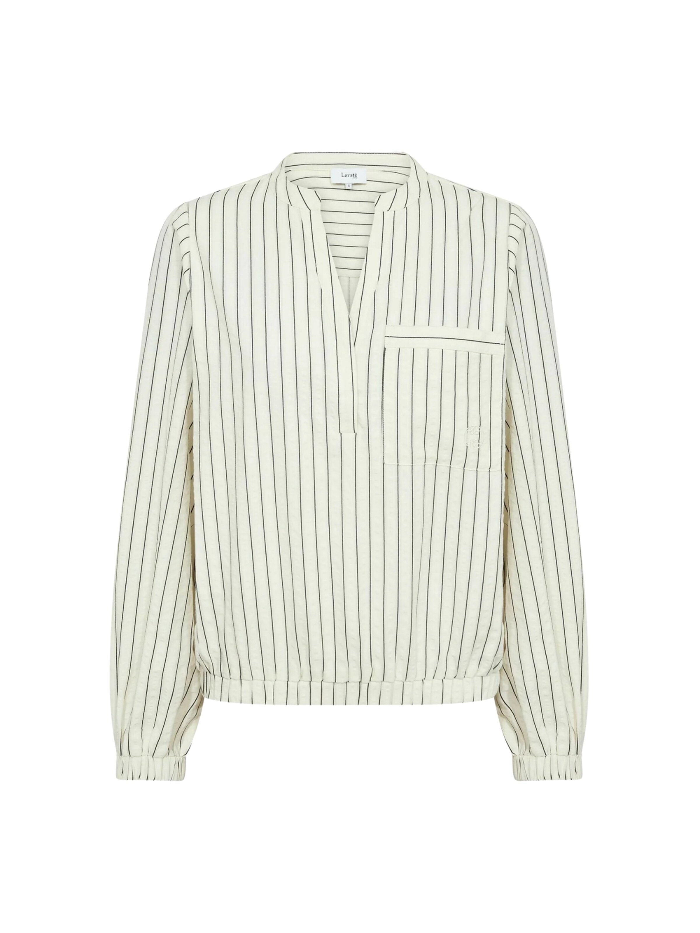 Levete Room Blouse 'NINETTE ' in Wit: voorkant