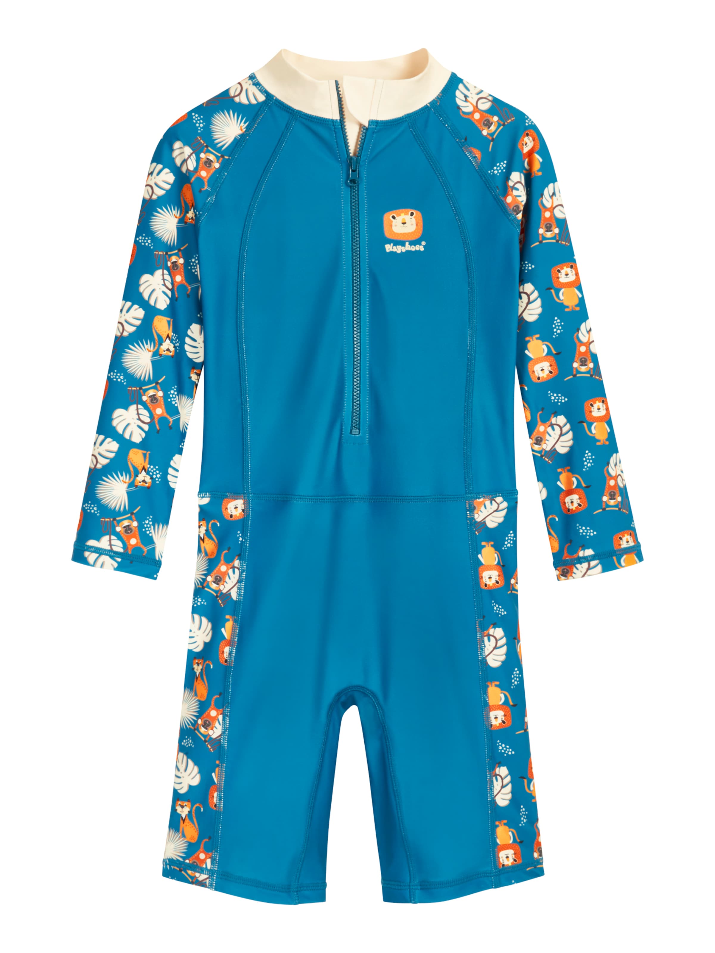 Protezione dai raggi UV 'Dschungel' di PLAYSHOES in verde: frontale